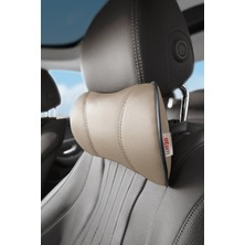 Konforlu Deri Boyun Destek Yastığı, Rahat ve Şık Tasarım