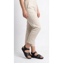 Daytex Kadın Siyah Masaj Tabanlı Anatomik Suni Deri Sandalet - Ayarlanabilir Bilek Bantlı 1110