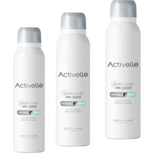 Oriflame Activelle Invisible Fresh Anti-Perspirant Deodorant 3'lü