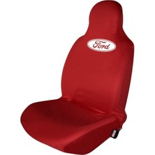 Kırmızı Koltuk Servis Kılıfı 4 Parça Takım, Şık ve Koruyucu Tasarım