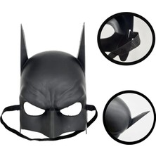 Runaway Siyah Lastikli Batman Çocuk Maskesi