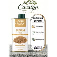 Cavalyn Susam Yağı 250ML Premium Series - Soğuk Sıkım - %100 Saf ve Doğal