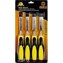 Makroyapı Venus Iskarpela Takımı 4 Parça İskarpela