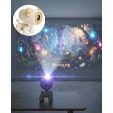 Store Mania Ieg™ 500 Ansı Lümen Parlaklıkta Akıllı Mini Projeksiyon Cihazı