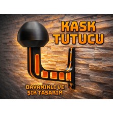 Casey Store Kaskın Için Vıp Köşesi! 😎 Şık, Dayanıklı ve Karizmatik Kask Tutucu - Askı Aparatı (Turkuaz)