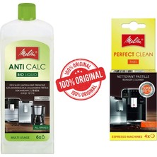 Melitta Bio Liquid Kireç Çözücü - Temizleme Tableti Set