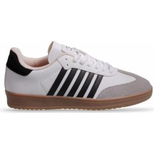 M.P. Mp 242-1558 Beyaz Siyah Günlük Yürüyüş Erkek Spor Ayakkabı