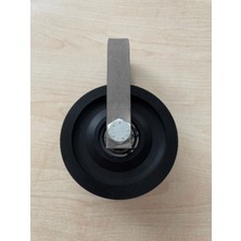 PremiumPort Gri Spor Aleti Makarası ve Askı Aparatı, Dayanıklı ve Kullanışlı Tasarım