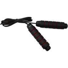 PremiumPort Çelik Ipli Rulman Mekanizmalı Kırmızı Atlama Ipi, Ayarlanabilir ve Hafif