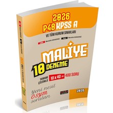 Savaş Yayınevi P48 Kpss A Grubu Maliye 10 Deneme