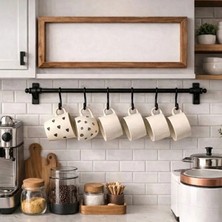 Masa Dostu 8 Kancalı Yapışkanlı Askı Aparatı