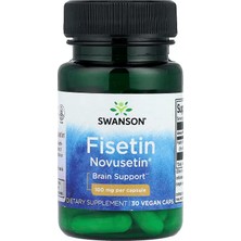 Swanson, Fisetin Novusetin Brain & Cognitive 100 Mg 30 Vegan Caps
