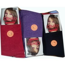 Cemsu Kadın Çorap 12 Adet