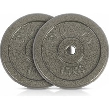 PremiumPort Döküm Plaka Gri 10 kg x 2 Adet, Dayanıklı ve Ergonomik Set