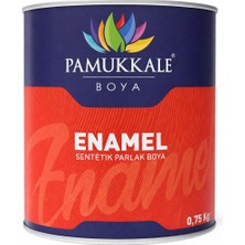 Pamukkale Enamel Sentetik Parlak Yağlı Boya 0.75 kg Krem Ral 1115