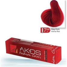 Akos Saç Boyası Ateş Kızılı 7.66