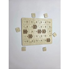 Ahşap Eğitici Elif Ba Arapça Alfabe Bultak Eğitici Yapboz Puzzle Oyuncak