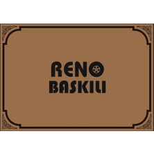 Yatay Reno Baskılı Kağıt Oto Paspasları, 250 Adet, 35X50 Cm, 135 gr