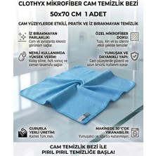 Mikrofiber Cam Temizlik Bezi 50*70 cm 1 Adet