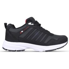 M.P. Mp 242-6923 Siyah Beyaz Unisex Bağcıklı Spor Ayakkabı