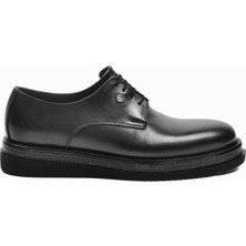 Pierre Cardin 361004 Siyah Eva Bağcıklı Erkek Ayakkabı
