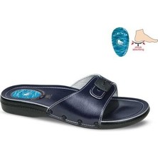 Ceyo 6300-1I Lacivert Ortopedik Erkek Terlik