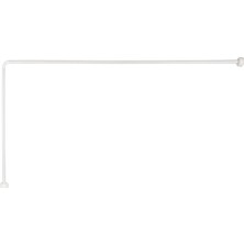 Efe Banyo Borusu L Tipi 90X90 cm Halkali