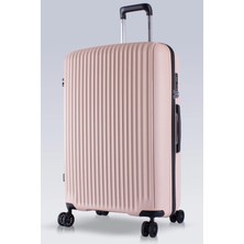 Zeplin Liva PP Polipropilen Ultra Light Büyük Boy Valiz Pudra