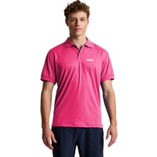 Slam Tech Pique Polo Evo Erkek Pembe Tişört