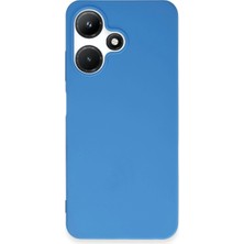 İlk El Grup Infinix Hot 30I Kılıf First Silikon - Mavi