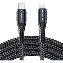 İlk El Grup DC35 Type-C To Lightning Kablo 1mt - Siyah