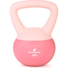 PremiumPort 2kg Soft Kettlebell, Kaymaz Kaplama, Evde Fitness ve Crossfit Aleti