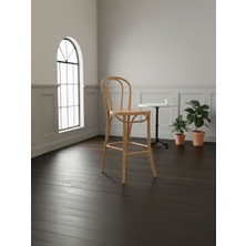 Gazzini Furniture Vieno Ahşap Bar Sandalyesi