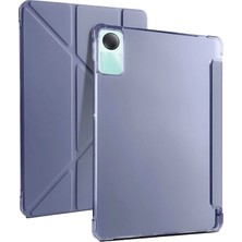 İlk El Grup Xiaomi Redmi Pad Se 4g Kılıf Kalemlikli Mars Tablet Kılıfı - Lavender