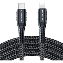 İlk El Grup DC35 Type-C To Lightning Kablo 1mt - Siyah