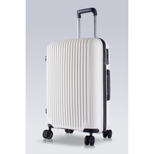 Zeplin Liva PP Polipropilen Ultra Light Orta Boy Valiz Bej