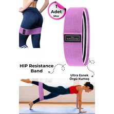 PremiumPort Çok Fonksiyonlu Pilates ve Squat Egzersiz Lastiği, Kalça Şekillendirici