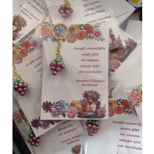 Umut Hediyecilik Anneler Günü Hediyesi Kokina Anahtarlık 8 Adet