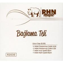 Rhn Music RHN R2030 0.20–0.30 İpekli Bamlı Uzun Sap Bağlama Teli Seti
