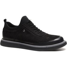 Pierre Cardin 61896 Siyah Nubuk Kışlık Erkek Ayakkabı