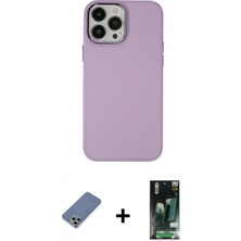 İlk El Grup Ieg™ iPhone 13 Pro Kılıf Çekirdek Çizgi - Şeffaf 360 Full Body Arka Koruyucu + Açık Yeşil Metal Kamera Lens Koruma Cam