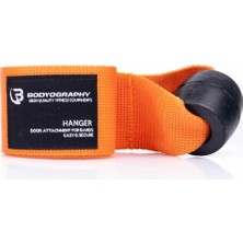 PremiumPort Turuncu Egzersiz Direnç Lastiği Sabitleme Kapı Bağlantı Aparatı