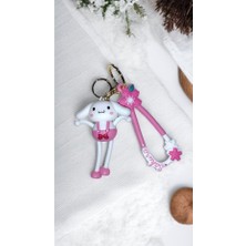 Famemus Accessory Kuromi Silikon Anahtarlık Çanta Aksesuar