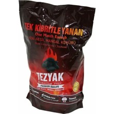 Runaway Hızlı Yakılan 2 KG Mangal Kömürü - Kolay Ateşlenen Dış Mekan Ürünü