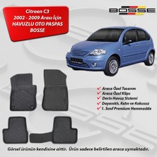 Nettedarikcisi Citroen C3 Paspas 3D Havuzlu 2002 2009 BOSSE 3D Havuzlu Oto Paspas