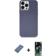 İlk El Grup Ieg™ iPhone 13 Pro Kılıf Çekirdek Çizgi - Şeffaf 360 Full Body Arka Koruyucu + Açık Yeşil Metal Kamera Lens Koruma Cam