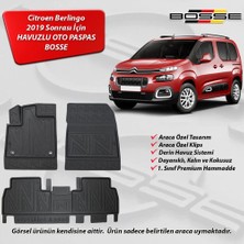 Citroen Berlingo Paspas Araca Özel 2019 Sonrası BOSSE 3D Havuzlu Oto Paspas