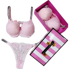 Victoria's Secret Victoria"s Secret Pusch Up Set Alt Üst Dolgulu Sütyen ve Külot Takım 2"liset