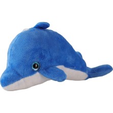 Pileli Store KZL-2505022 Peluş Yunus Balık 23 cm 5 Renk-12 Li Torba