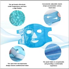 Runaway Buz Jel Toplar Termojel Soğuk ve Sıcak Terapi Yüz Maskesi